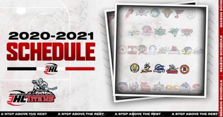 NA3HL announces Titans 2020-21 schedule