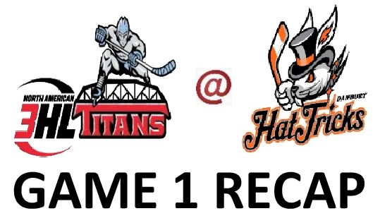 Titans defeat Jr. Hat Tricks 4 – 3 for first win in franchise history