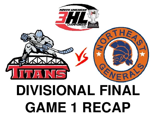 Game recap: Titans blank Generals 5 – 0 to take one game lead in East Division Finals