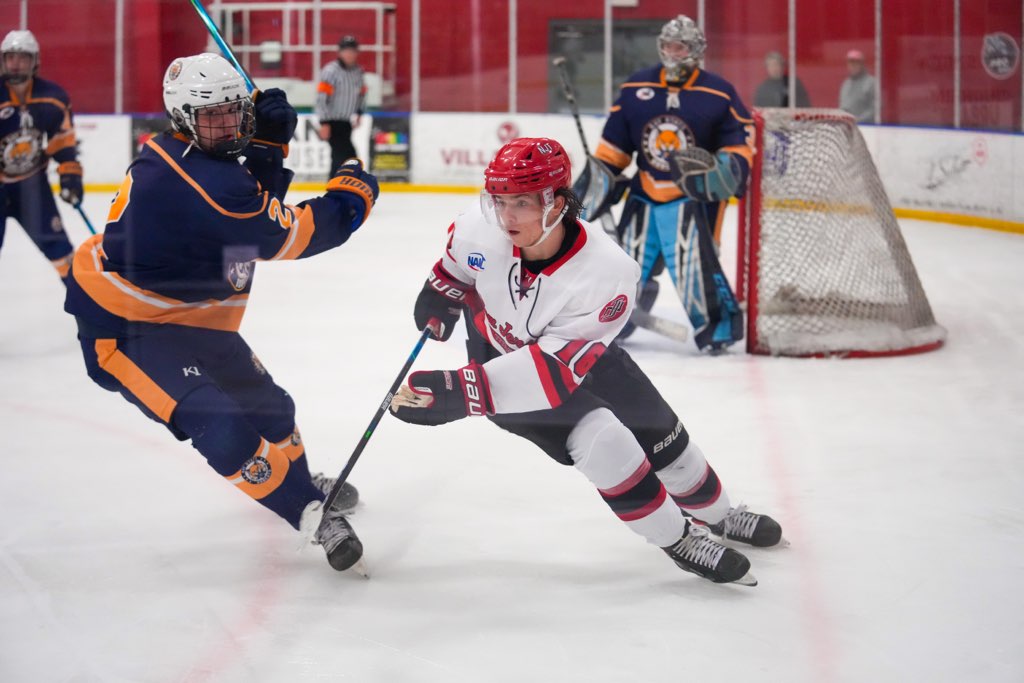 Senft and Ponechal help lead Titans to 5 – 1 win over Bobcats