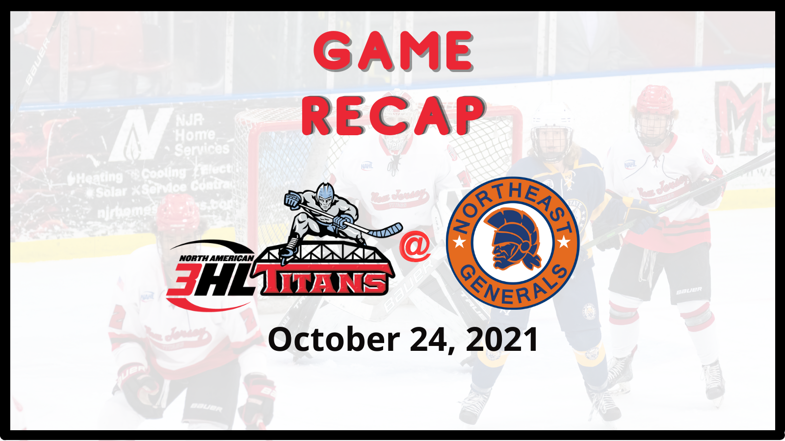 Titans fall to Generals 3 – 1